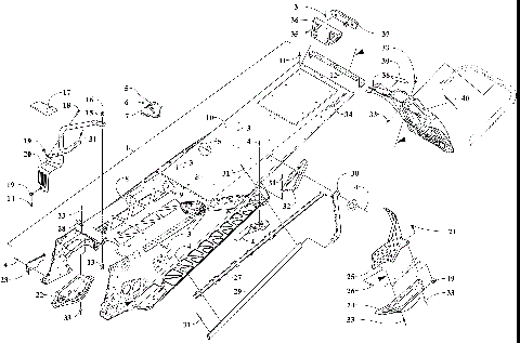 TUNNEL AND SNOWFLAP ASSEMBLY [107658]