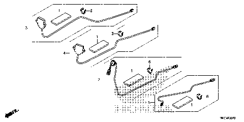 ANTENNA SET@CORD SET