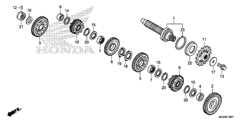 TRANSMISSION             (COUNTERSHAFT)