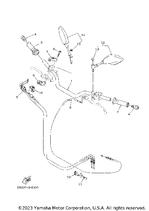 STEERING HANDLE & CABLE
