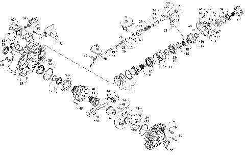 FRONT DRIVE GEARCASE ASSEMBLY [305615]