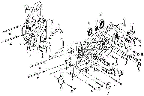 CRANKCASE ASSY