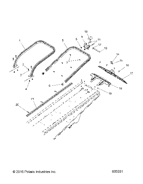 BODY, BUMPER, REAR, SNOWFLAP and TAILLIGHT COVER - S17EEF6PSL/PEL (600351)