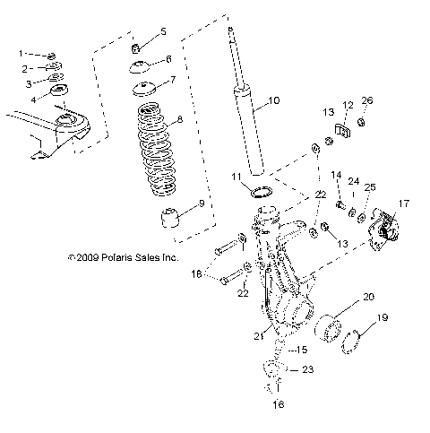 SUSPENSION, FRONT STRUT - R15RMAEGJ/GC/EJ (49RGRSUSPFRT10450)