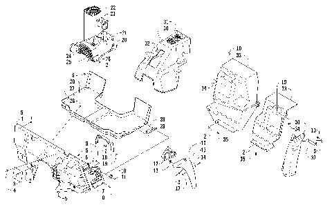 CONSOLE AND FLOOR PANEL ASSEMBLY [99986]