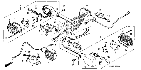 FRONT & REAR TURN SIGNAL