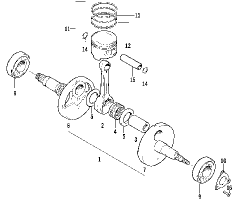 CRANKSHAFT ASSEMBLY [89195]