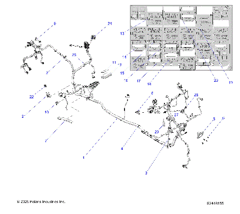 ELECTRICAL, HARNESS CHASSIS