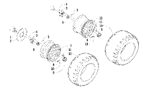 WHEEL AND TIRE ASSEMBLY [93964]