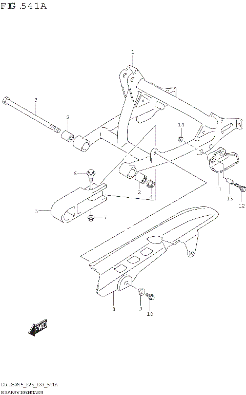 REAR SWINGINGARM