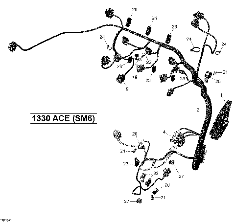 10- Engine Harness And Electronic Module _51R1534
