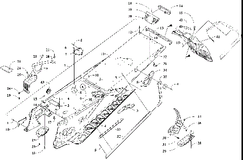 TUNNEL AND SNOWFLAP ASSEMBLY [107815]