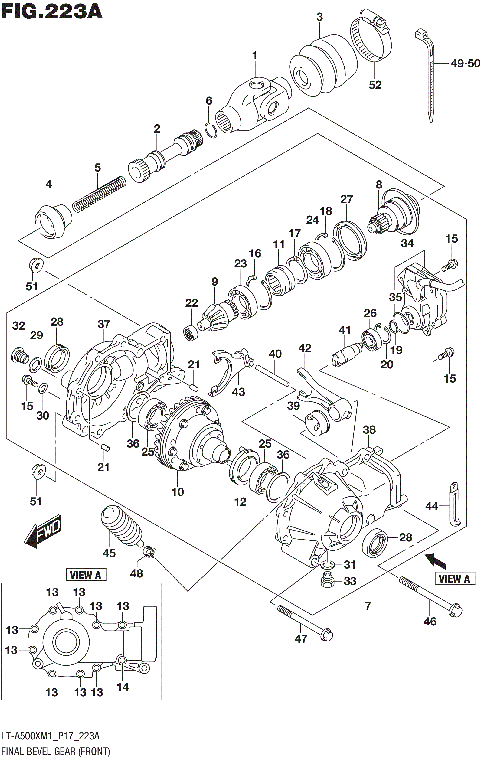 FINAL BEVEL GEAR (FRONT)