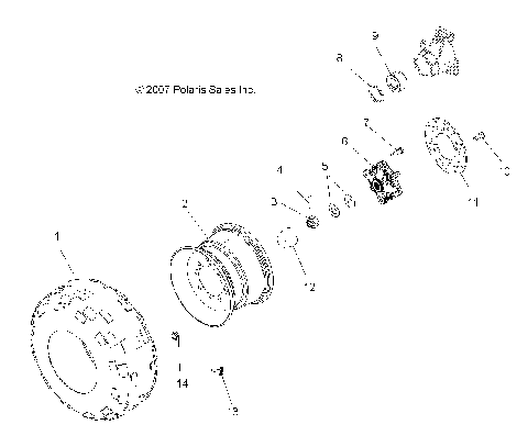 WHEELS, REAR - A08TN76AQ (49ATVWHEELREAR08SPX25)