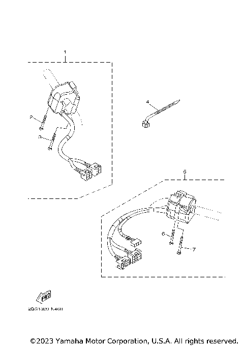 HANDLE SWITCH & LEVER