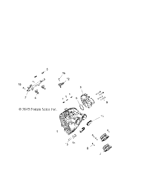 ENGINE, INTAKE and THROTTLE BODY - R14WH88A/9EA ALL OPTIONS (49RGRTHROTTLEBODY14CREW)