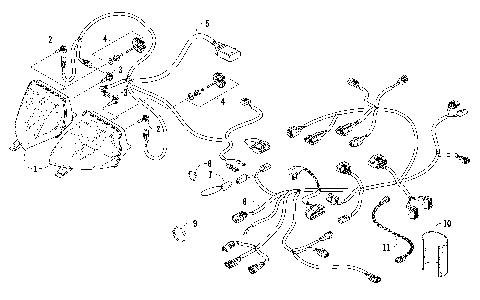 HEADLIGHT AND WIRING ASSEMBLIES [92978]