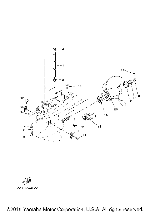 LOWER CASING DRIVE 2