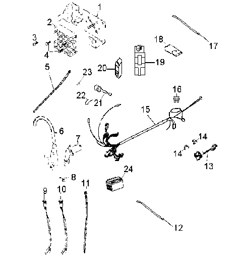 ELECTRICAL PARTS - A07SB20AA (49ATVELECT07SAW)