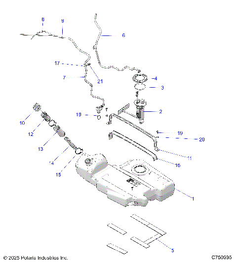 FUEL SYSTEM, EVAP - Z26RPK2KAR/BR/AV/BV/AC/BC/AJ/BJ (C750935)