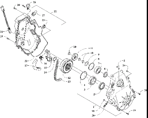 CHAIN CASE ASSEMBLY [107450]