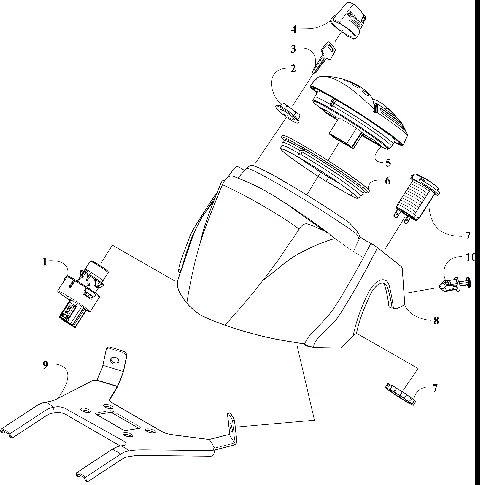INSTRUMENT POD ASSEMBLY [303675]