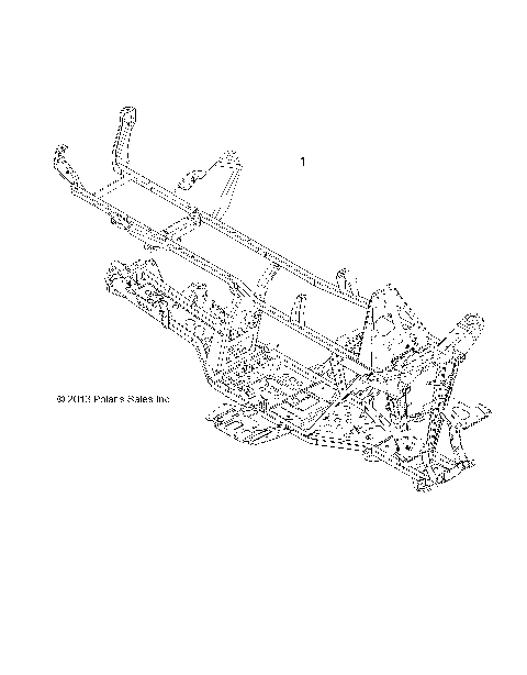 CHASSIS, FRAME - A14DH57FJ (49ATVFRAME14SP570TRG)