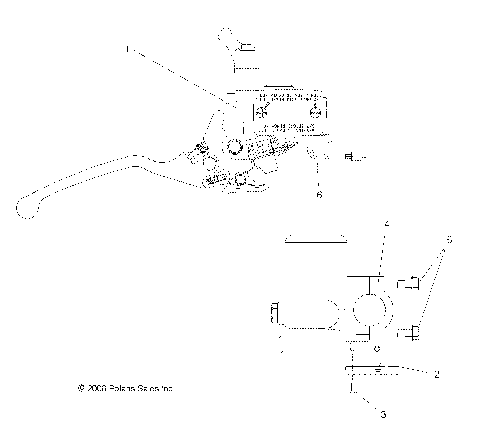 BRAKES, FRONT BRAKE and MASTER CYLINDER - A09GJ52AA (49ATVMCLH09OUT450)