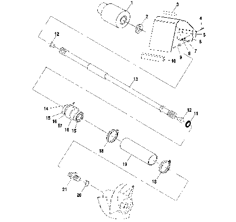 DRIVE SYSTEM - W015098D (4964876487B002)