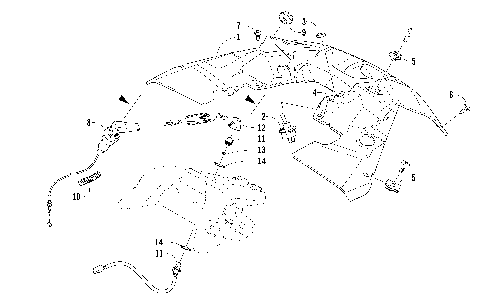 CONSOLE AND SWITCH ASSEMBLY [98437]