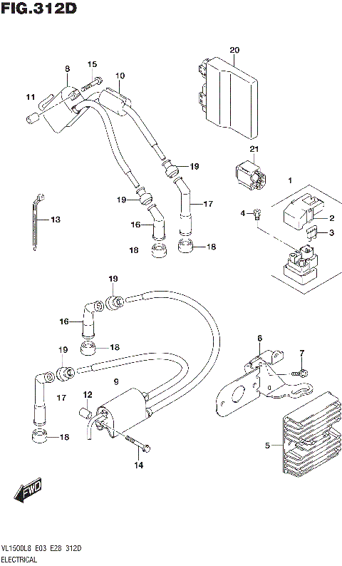 ELECTRICAL (VL1500BTL8 E28)