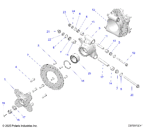 SUSPENSION, REAR CARRIER