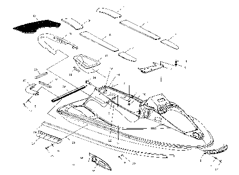 HULL and BODY - W014999D (4964886488A005)