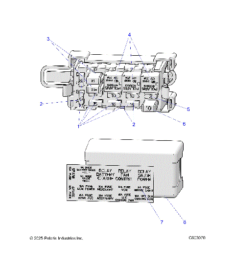ELECTRICAL, FUSE BLOCK, FUSES - S26TFF6RSL/TFP6RSL (C603070)