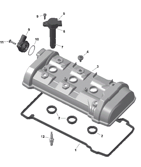 01- ROTAX - Valve Cover