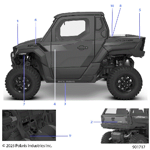 BODY, DECALS, GRAPHICS - G26G2W99AS/BS