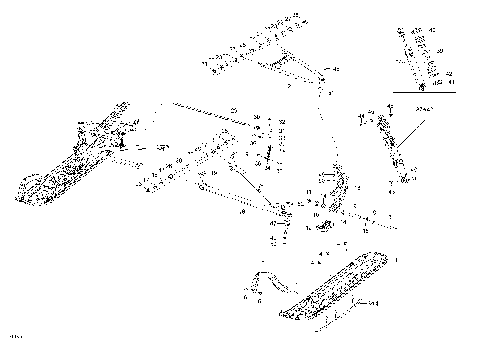 07- Front Suspension And Ski XTRIM - 600 ACE