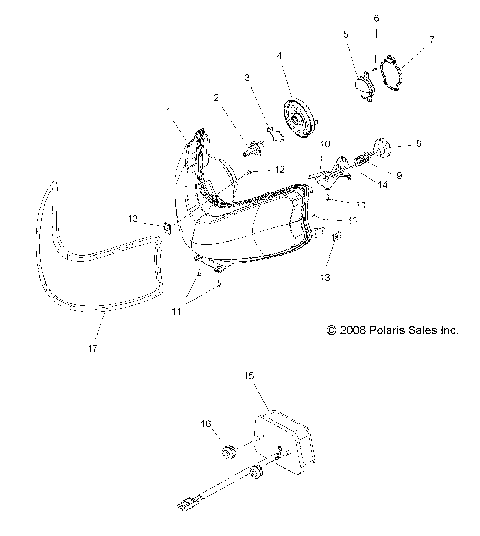 ELECTRICAL, HEADLIGHT and TAILLIGHT - S09PB5BS/BE (49SNOWHEADLGHT09550SHIFT)
