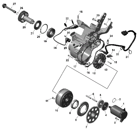 01- ROTAX - Magneto and Electric Starter