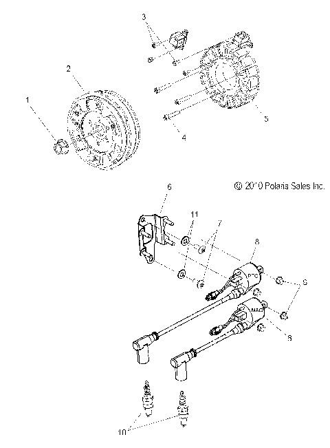 ELECTRICAL, IGNITION SYSTEM - S15PU6NSL/NEL (49SNOWMAGNETO11WIDE)