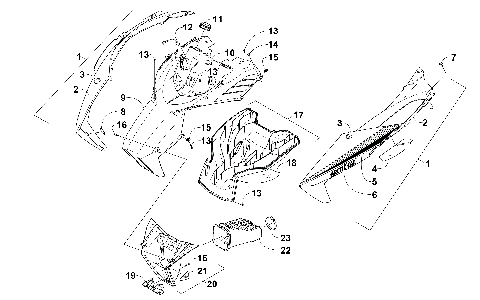 HOOD AND AIR INTAKE ASSEMBLY [102078]