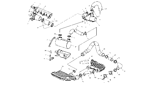 EXHAUST SYSTEM - W025098D/W025098C/W025098I (4971447144B05)