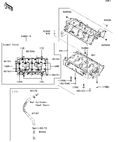 2015 Kawasaki JET SKI® STX®-15F (JT1500AFF) Watercraft Parts
