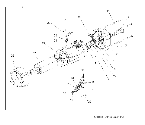 ELECTRICAL, MOTOR, INTERNALS - R10RC08GA/GH/FA/FH (49RGRELECTMTR11EV)