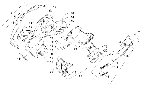 HOOD AND AIR INTAKE ASSEMBLY [102186]