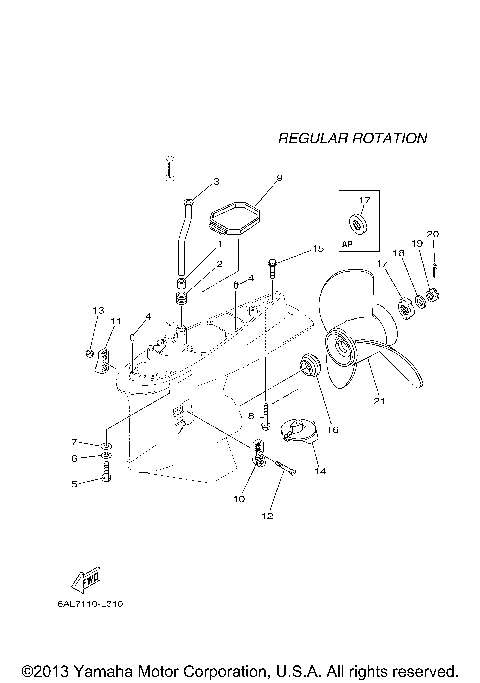LOWER CASING DRIVE 2
