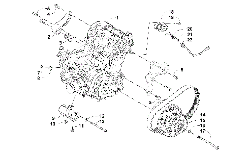 ENGINE AND RELATED PARTS [103147]