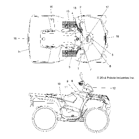 BODY, DECALS - A15SHC57CS (49ATVDECAL15570SPQ)