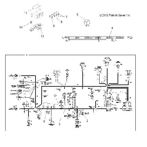 ELECTRICAL, HARNESSES - A13MH50AJ/AQ/AX/AZ (49ATVHARNESS13SP400)