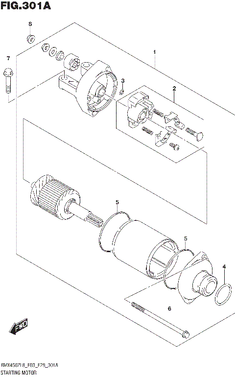 STARTING MOTOR